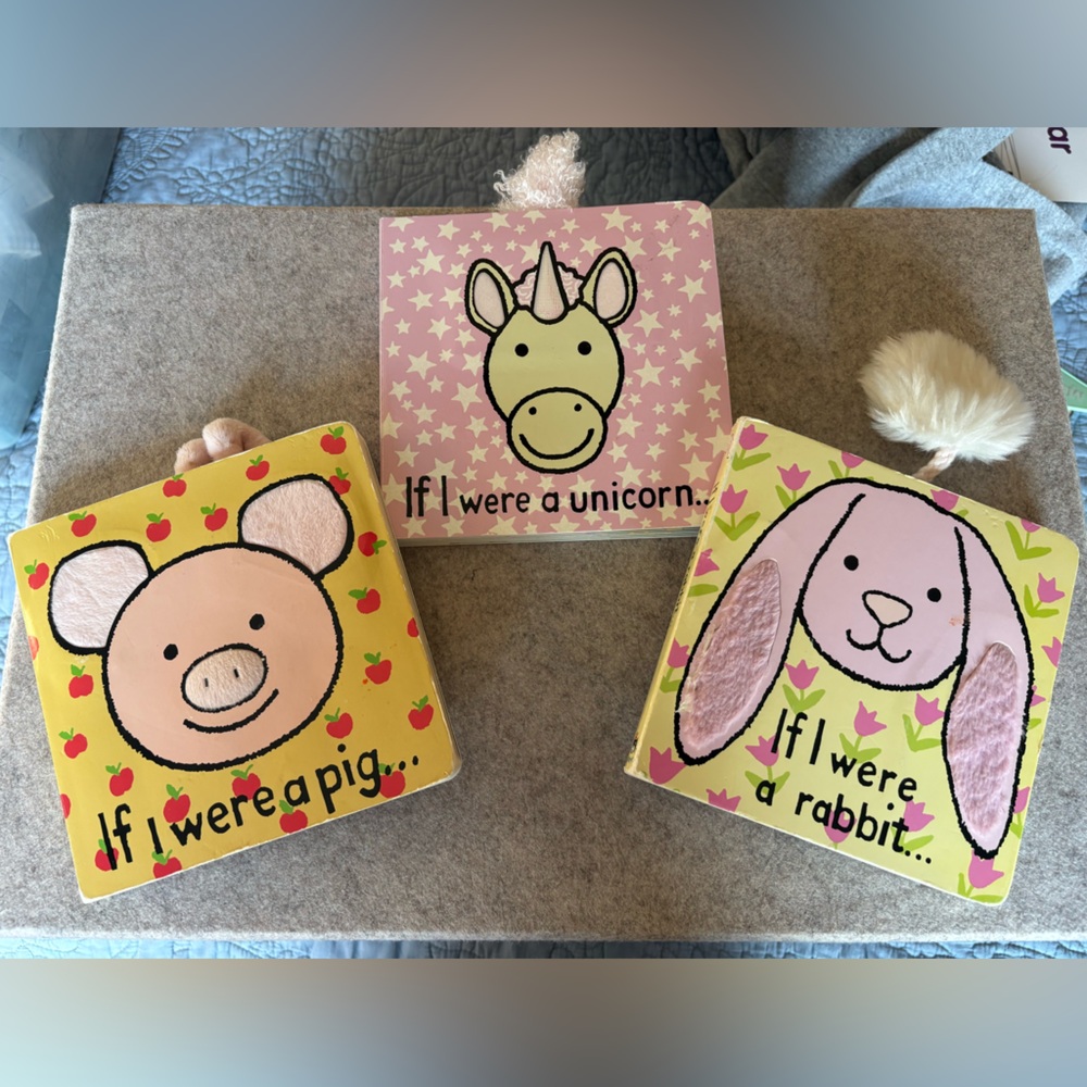 JELLYCAT 😍 
3 “If I Were a …” Jellycat Books